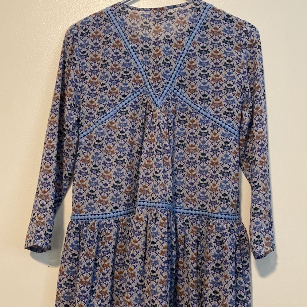 ANTHROPOLOGIE Dresses | embroidered Holding Horses Dress floral babydoll dress 2 - Picture 8 of 10